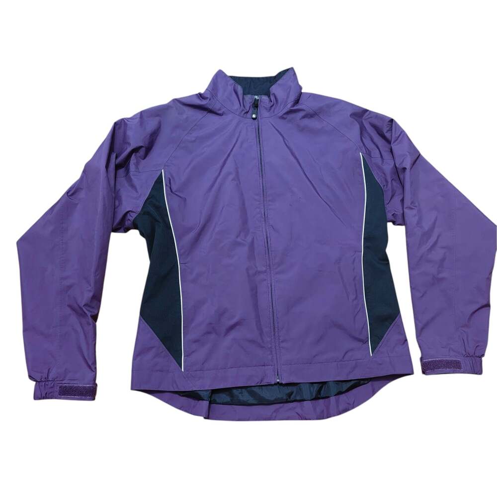 FootJoy DryJoys Women's Size M Purple Golf Rain Jacket